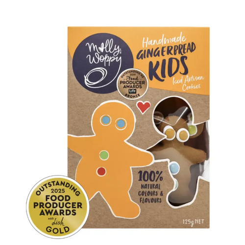Molly Woppy Gingerbread Kids Artisan COokies 125g