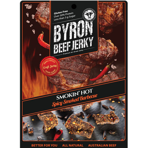 Byron Beef Jerky Smokin' Hot 40g