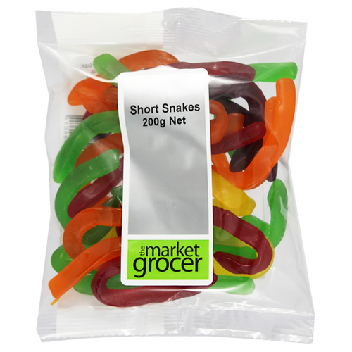 Short Snakes Lollies 200g