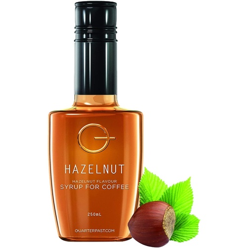 Quarterpast Hazelnut Syrup 250ml