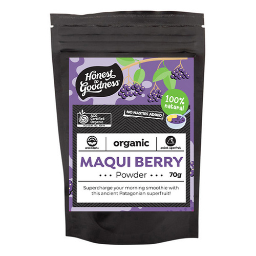Honest to Goodness Organic Maqui Berry Powder 70g