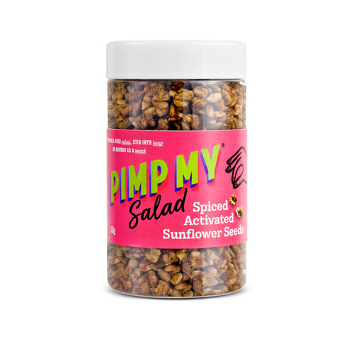 Pimp My Salad Spiced Activated Sunflower Seeds 135g