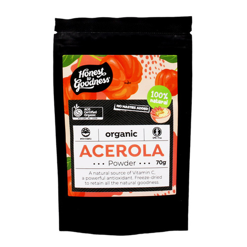 Honest to Goodness Organic Acerola Powder 70g