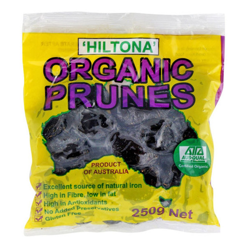 Hiltona Organic Prunes Cooked 250g