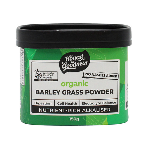 Honest to Goodness Organic Barley Grass Powder 150g