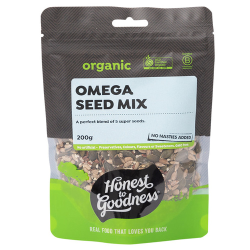 Honest to Goodness Organic Omega Seed Mix 200g
