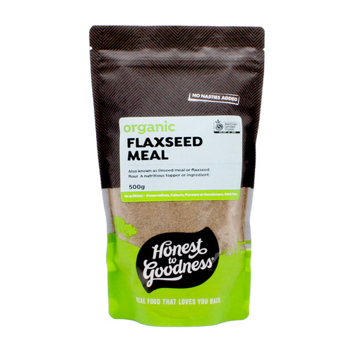 Honest to Goodness Organic Flaxseed Meal 500g