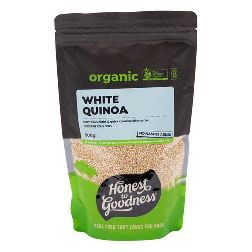 Honest to Goodness Organic White Quinoa 500g