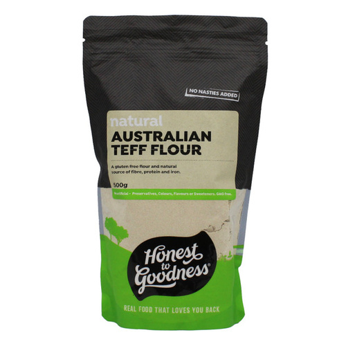Honest to Goodness Natural Australian Teff Flour 500g