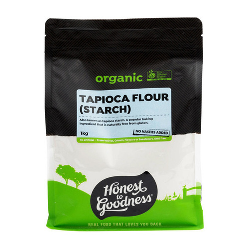 Honest to Goodness Organic Tapioca Flour (Starch) 1Kg
