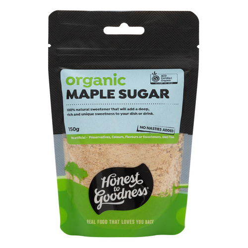 Honest to Goodness Organic Maple Sugar 150g