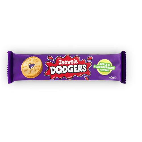 Jammie Dodgers Apple & Blackcurrent Biscuits 140g