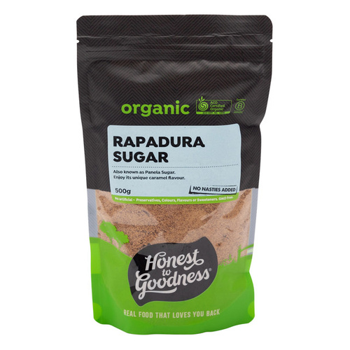 Honest to Goodness Organic Rapadura Sugar 500g