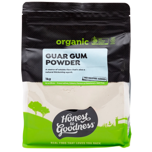 Honest to Goodness Organic Guar Gum Powder 1kg