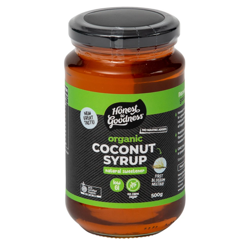 Honest to Goodness Organic Coconut Syrup 500g