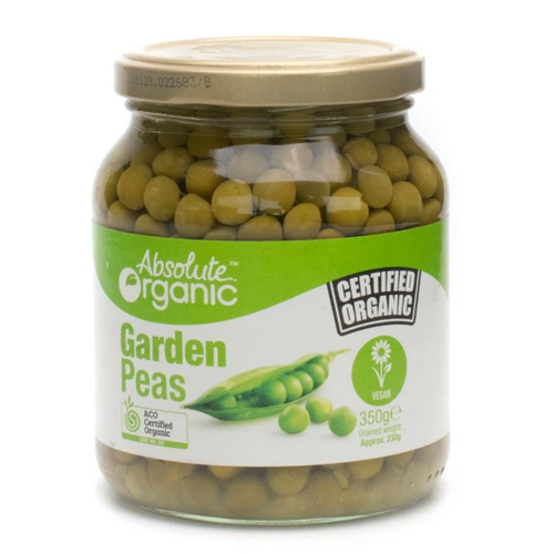 Honest to Goodness Organic Garden Peas 350g