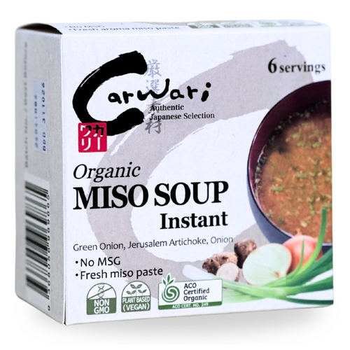 Carwari Organic Instant Miso Soup 6 Servings
