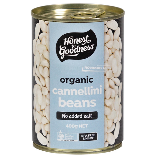 Honest to Goodness Organic Cannellini Beans 400g