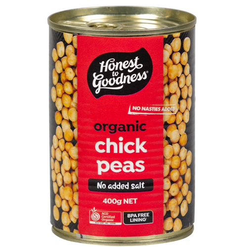 Honest to Goodness Organic Chickpeas 400g