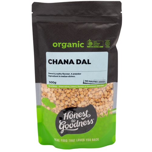 Honest to Goodness Organic Chana Dal 500g