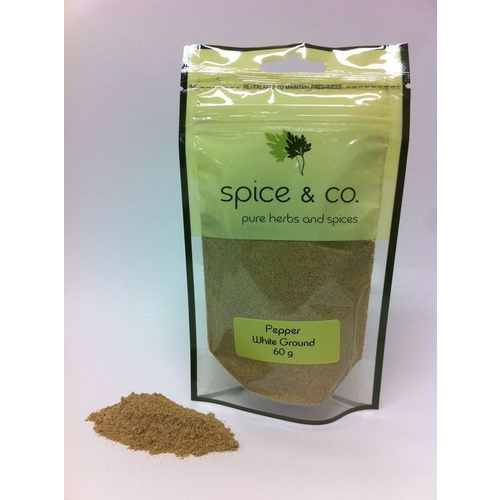 Spice & Co Pepper White Ground
